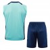 24/25 Arsenal Light Green Training jersey Kit Sleeveless Vest (Vest + Short)-5756527