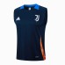 24/25 Juventus Navy Blue Training jersey Kit Sleeveless Vest (Vest + Short)-9213137