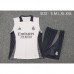 24/25 Real Madrid Khkai Gray Training jersey Kit Sleeveless Vest (Vest + Short)-4883712