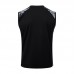 24/25 Real Madrid Black White Training jersey Kit Sleeveless Vest (Vest + Short)-8496357