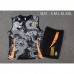 24/25 Real Madrid Black White Training jersey Kit Sleeveless Vest (Vest + Short)-8496357