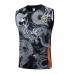 24/25 Real Madrid Black White Training jersey Kit Sleeveless Vest (Vest + Short)-8496357