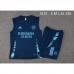 24/25 Arsenal Navy Blue Training jersey Kit Sleeveless Vest (Vest + Short)-6039197