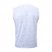 24/25 Real Madrid White Gray Training jersey Kit Sleeveless Vest (Vest + Short)-9244655
