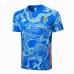 24/25 Real Madrid Training Blue Jersey Kit short Sleeve (Shirt + Short)-4836607