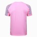 24/25 Real Madrid Training Pink Gray Jersey Kit short Sleeve (Shirt + Short)-5572943