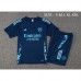 24/25 Arsenal Training Navy Blue Jersey Kit short Sleeve (Shirt + Short)-5829184