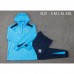 24/25 Chelsea Blue Hooded Edition Classic Jacket Training Suit (Top+Pant)-3064061