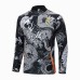 24/25 Real Madrid Black Gray Edition Classic Jacket Training Suit (Top+Pant)-8471729