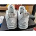 Air Jordan 4 Retro Frozen Moments Running Shoes-Gray/Silver-3605890
