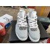 Air Jordan 4 Retro Frozen Moments Running Shoes-Gray/Silver-3605890
