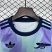24/25 Kids Arsenal Third Away Purple Blue Kids Jersey Kit short sleeve (Shirt + Short)-3240612