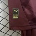 24/25 Kids Manchester City Third Away Wine Red Kids Jersey Kit short sleeve (Shirt + Short)-6816012
