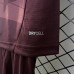 24/25 Kids Manchester City Third Away Wine Red Kids Jersey Kit short sleeve (Shirt + Short)-6816012