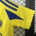 24/25 Kids Al-Nassr FC Riyadh Victory Home Yellow Blue Kids Jersey Kit short sleeve (Shirt + Short)-217334