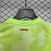 24/25 Kids Barcelona Third Away Green Kids Jersey Kit short sleeve (Shirt + Short)-6688531