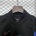 24/25 Kids Barcelona Away Black Kids Jersey Kit short sleeve (Shirt + Short)-6547711