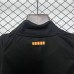 24/25 Kids Barcelona Away Black Kids Jersey Kit short sleeve (Shirt + Short)-6547711