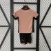 24/25 Kids Paris Saint-Germain PSG Third Away Khaki Black Kids Jersey Kit short sleeve (Shirt + Short)-6442925