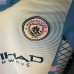 24/25 Kids Manchester City Fourth Away Khkai Blue Kids Jersey Kit short sleeve (Shirt + Short)-1113561