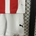24/25 Kids Sporting Gijon Home Red White Kids Jersey Kit short sleeve (Shirt + Short)-9342840