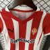 24/25 Kids Sporting Gijon Home Red White Kids Jersey Kit short sleeve (Shirt + Short)-9342840