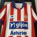 Retro 01/02 Gijon Home Red White Jersey Kit Short Sleeve-459964