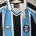Retro 00/01 Gremio Home Black Blue Jersey Kit Short Sleeve-3196529