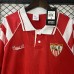 Retro 92/93 Sevilla Away Red Jersey Kit Short Sleeve-2001967