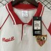 Retro 92/93 Sevilla Home White Red Jersey Kit Short Sleeve-2333336