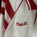 Retro 92/93 Sevilla Home White Red Jersey Kit Short Sleeve-2333336
