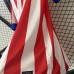 Retro 12/13 Atletico Madrid Home White Red Jersey Kit Short Sleeve-104403