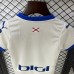 24/25 Kids Alaves Away White Blue Kids Jersey Kit short sleeve (Shirt + Short)-3403513