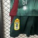 24/25 Kids Real Oviedo Third Away Green Red Kids Jersey Kit short sleeve (Shirt + Short)-4934526