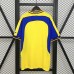 Retro 01/02 Colombia Home Yellow Blue Jersey Kit Short Sleeve-1505707