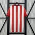 Retro 98/99 Atletico Madrid Home White Red Jersey Kit Short Sleeve-1343832