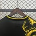 24/25 Real Madrid Special Edition Black Yellow Jersey Kit Short Sleeve-7171396