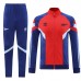 24/25 Arsenal Red Blue Edition Classic Jacket Training Suit (Top+Pant)-5085139