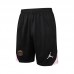 24/25 Paris Saint-Germain PSG Black Training Jersey Kit short Sleeve (Shirt + Short)-5446484