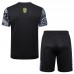2024 Brazil Black Gray Training Jersey Kit short Sleeve (Shirt + Short)-4415556