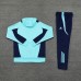 24/25 Arsenal Blue Hooded Edition Classic Jacket Training Suit (Sweatshirt+Pant)-9836118