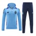 2024 Argentina Blue Hooded Edition Classic Jacket Training Suit (Sweatshirt+Pant)-2225829