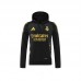 24/25 Real Madrid Black Hooded Edition Classic Jacket Training Suit (Sweatshirt+Pant)-6324441