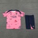 24/25 Paris Saint-Germain PSG Pink Training Jersey Kit short Sleeve (Shirt + Short)-9879248