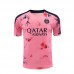 24/25 Paris Saint-Germain PSG Pink Training Jersey Kit short Sleeve (Shirt + Short)-9879248