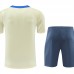 24/25 Inter Milan Khaki Training Jersey Kit short Sleeve (Shirt + Short)-3933124
