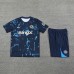 24/25 Chelsea Navy Blue Training Jersey Kit short Sleeve (Shirt + Short)-8862483
