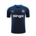 24/25 Chelsea Navy Blue Training Jersey Kit short Sleeve (Shirt + Short)-4539844