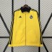 24/25 Real Madrid Trench Coat Reversible Red Yellow Windbreaker Long Sleeve-8684018