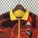 24/25 Real Madrid Trench Coat Reversible Red Yellow Windbreaker Long Sleeve-8684018